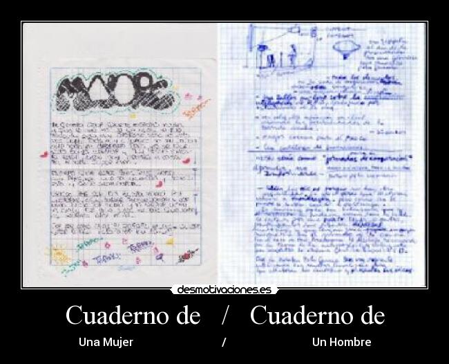 carteles cuaderno desmotivaciones