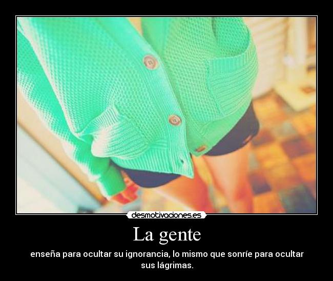 La gente - 
