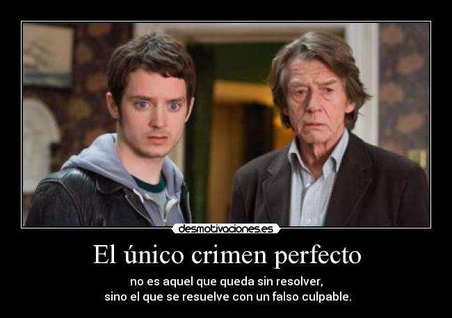 El único crimen perfecto Desmotivaciones