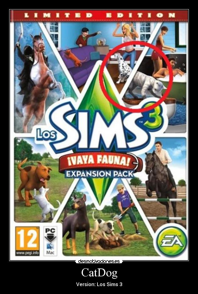 CatDog - Version: Los Sims 3