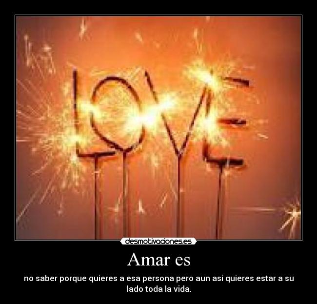 Amar es - 
