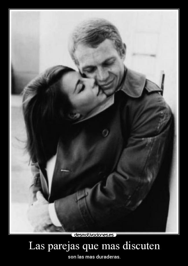 Las parejas que mas discuten - son las mas duraderas.