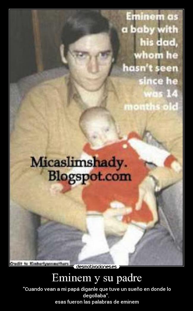 Eminem y su padre - 