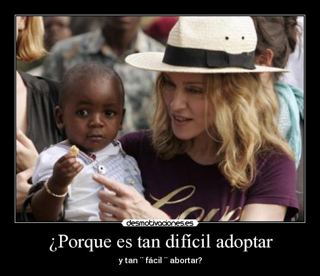¿Porque es tan difícil adoptar -