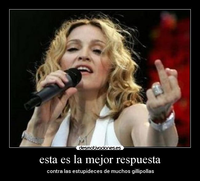 esta es la mejor respuesta -