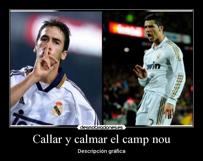 Callar y calmar el camp nou -