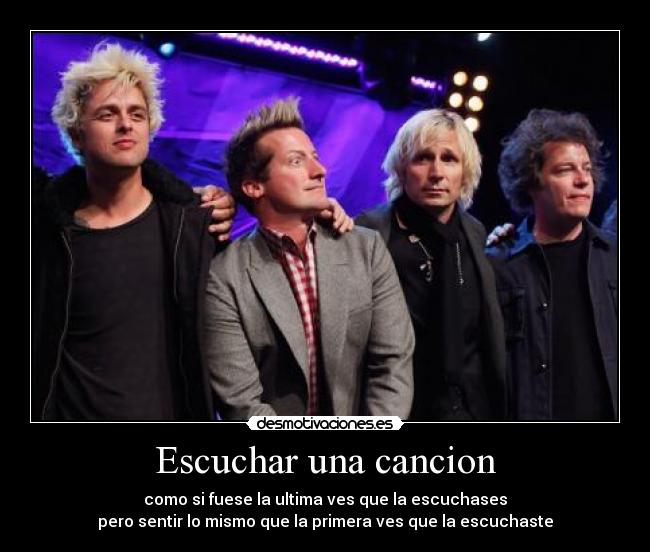 Escuchar una cancion -