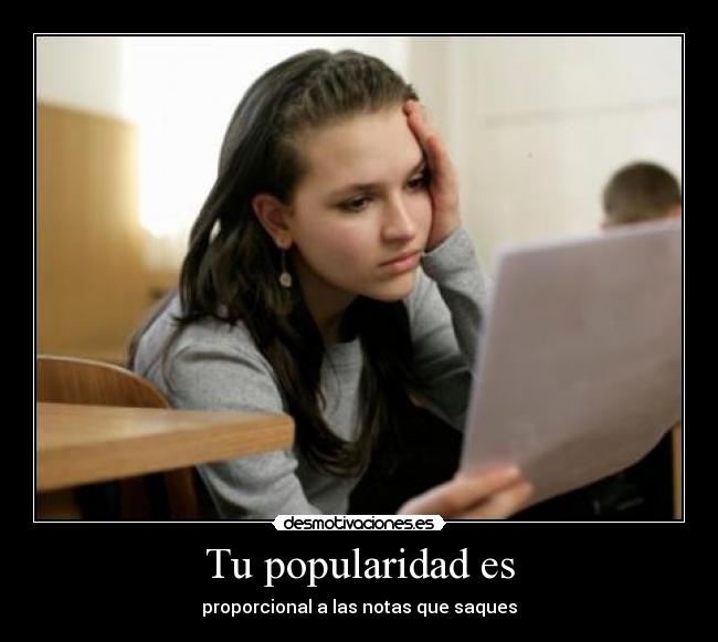 Tu popularidad es - 