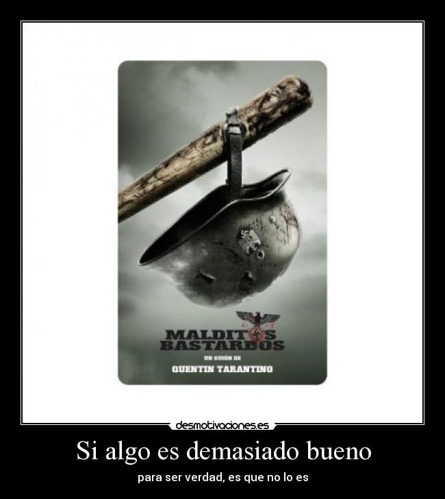 carteles malditos bastardos peliculon desmotivaciones