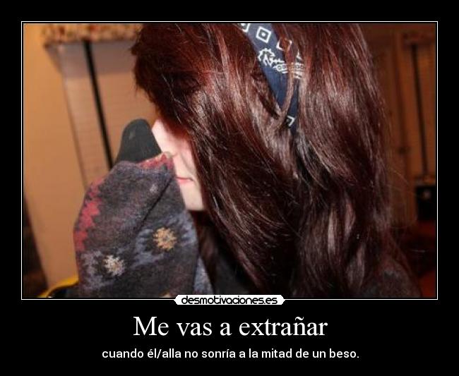 Me vas a extrañar - 