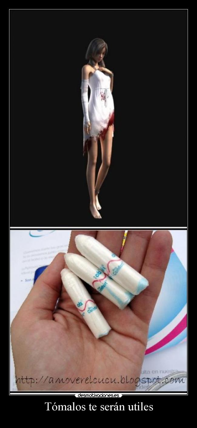 Tómalos te serán utiles -
