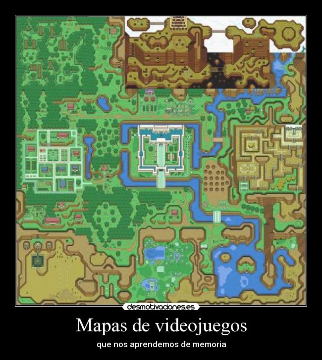 Mapas de videojuegos - que nos aprendemos de memoria
