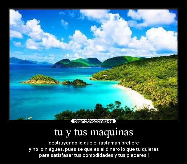 tu y tus maquinas - 