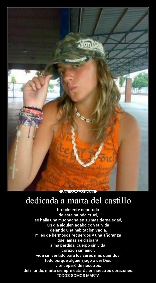 carteles dedicada marta del castillo desmotivaciones