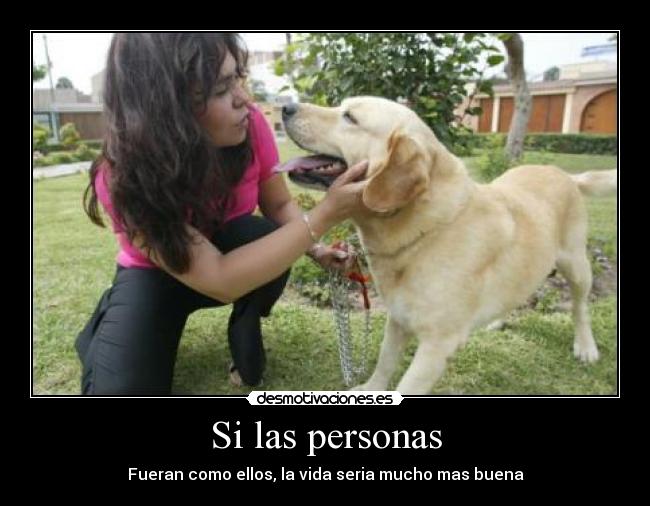 Si las personas - 
