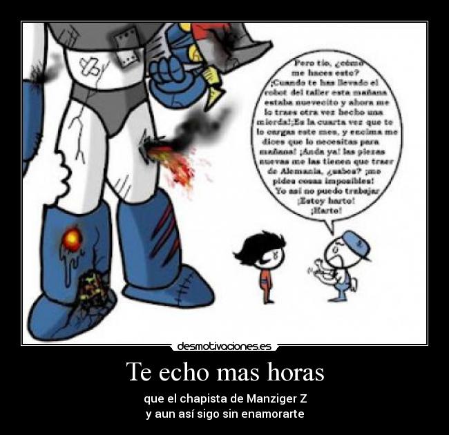 carteles mazinger desmotivaciones