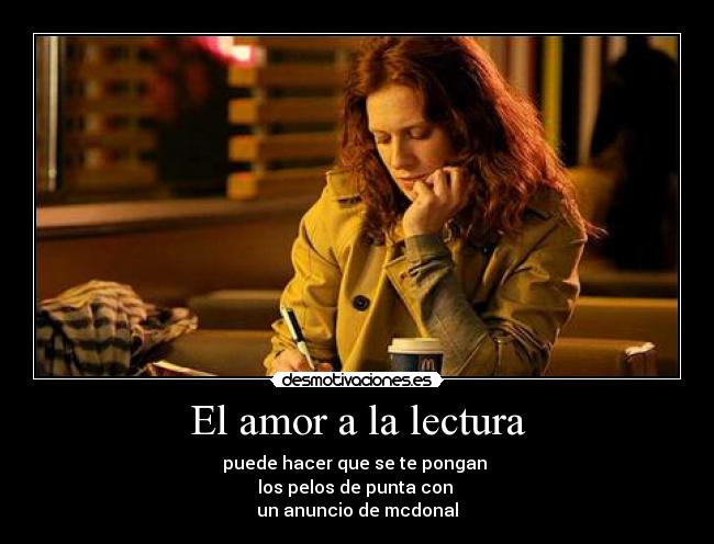El amor a la lectura -