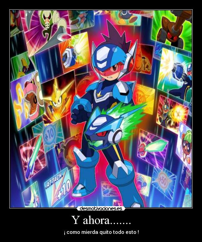 Y ahora....... - ¡ como mierda quito todo esto !