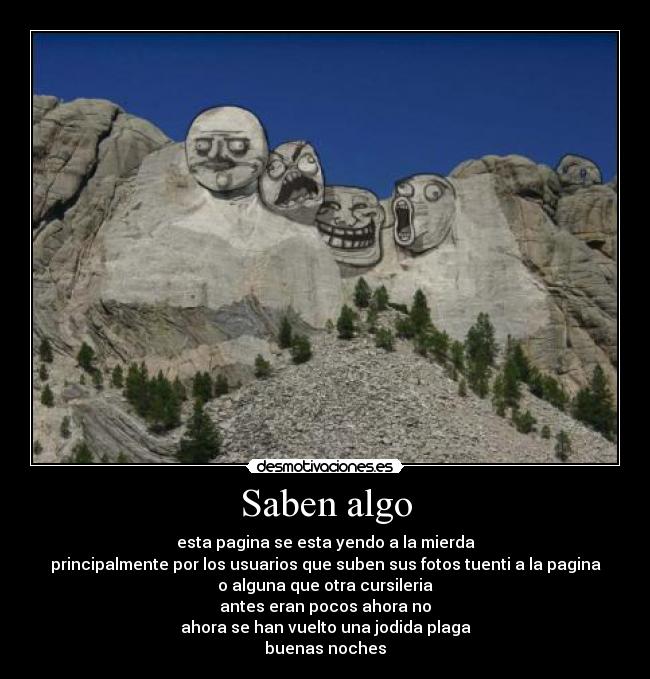 Saben algo -