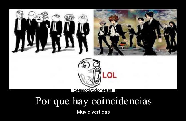 Por que hay coincidencias -