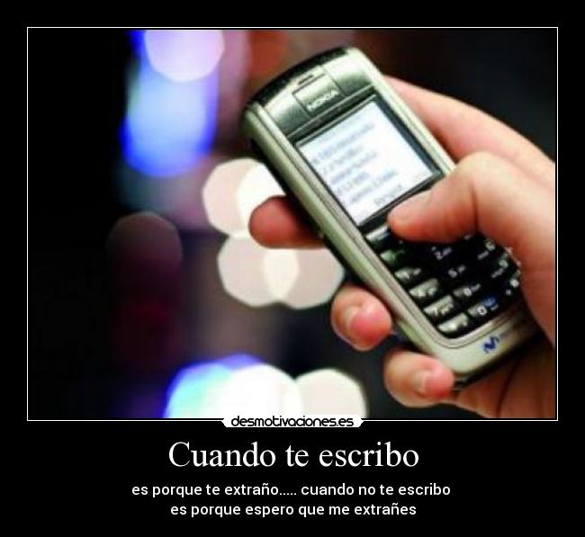 Cuando te escribo -
