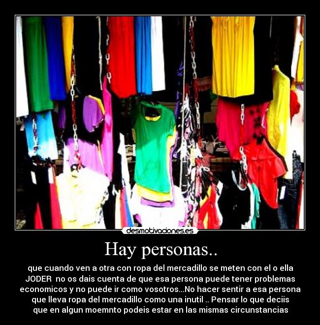 Hay personas.. - 