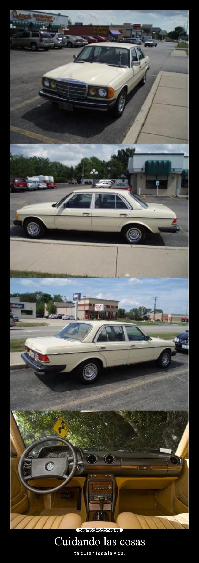 Cuidando las cosas -