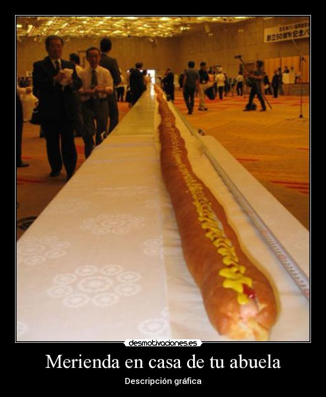 Merienda en casa de tu abuela - 