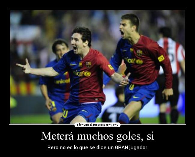 carteles messi futebol desmotivaciones