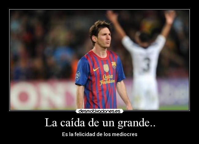 La caída de un grande.. -