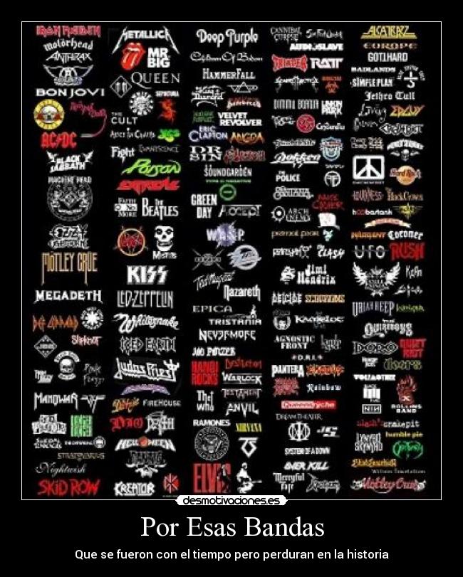 Por Esas Bandas - Que se fueron con el tiempo pero perduran en la historia