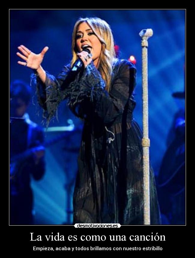 La vida es como una canción -