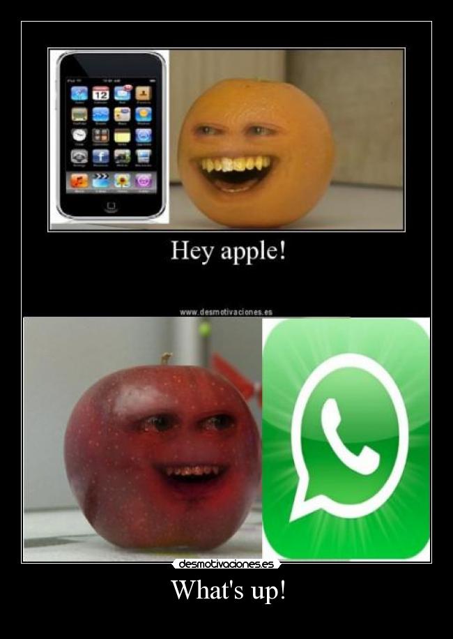 carteles annoying apple desmotivaciones