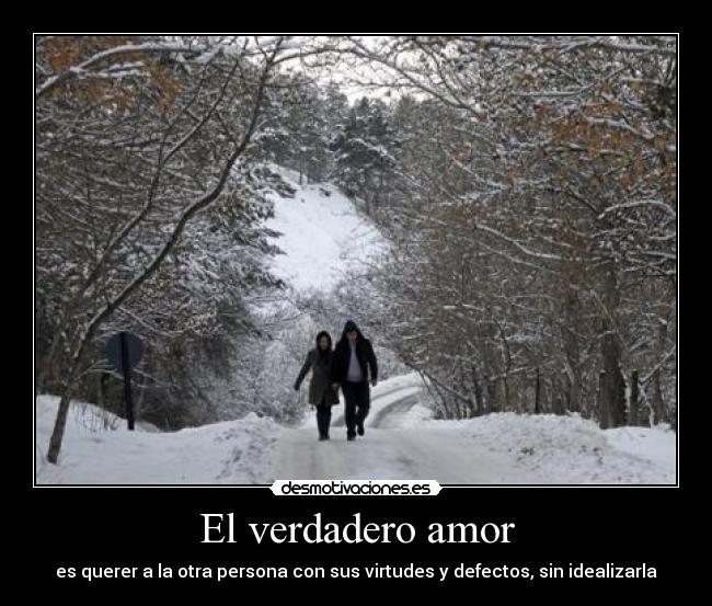 El verdadero amor -