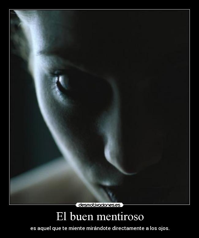 El buen mentiroso - 