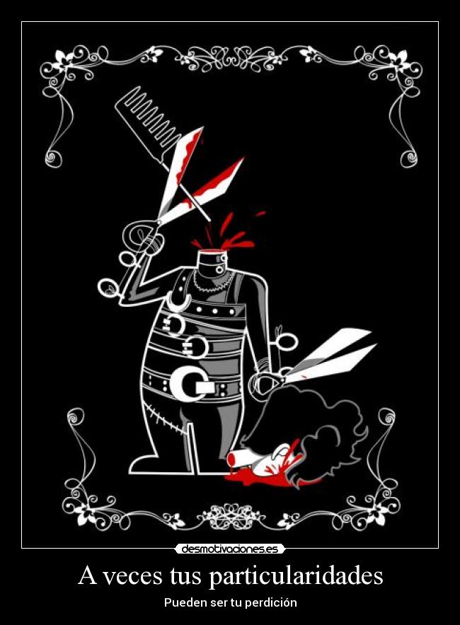 A veces tus particularidades - 