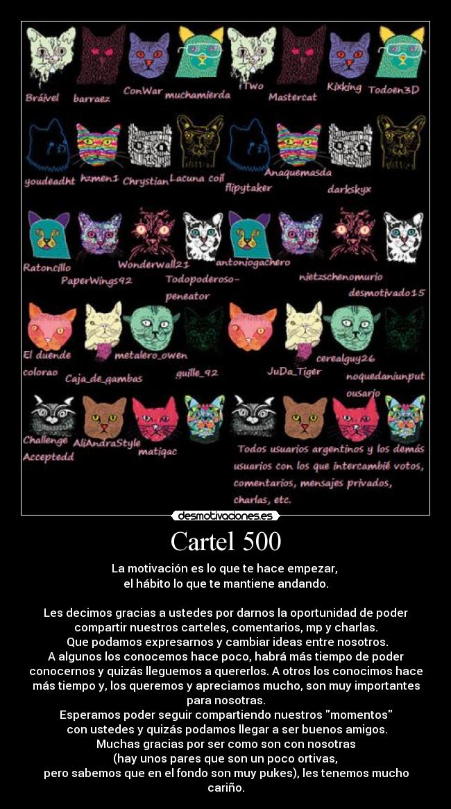 Cartel 500 - 