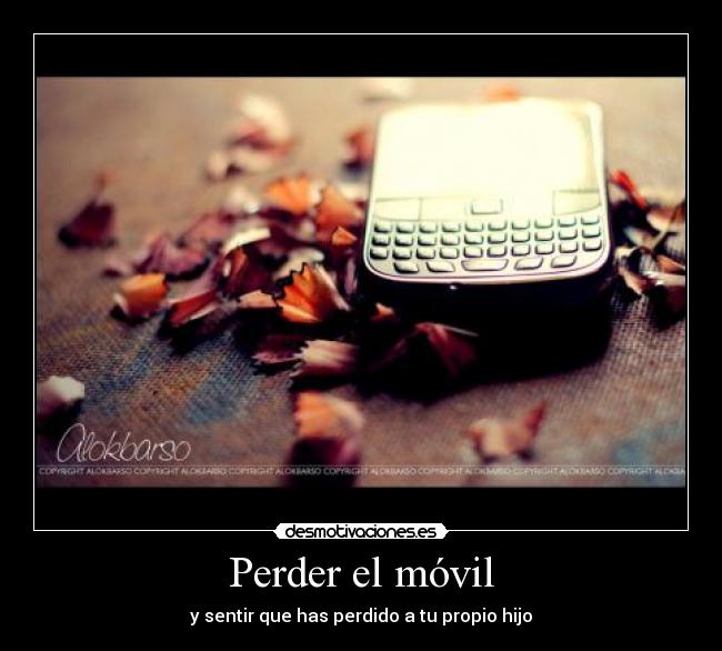 Perder el móvil - 