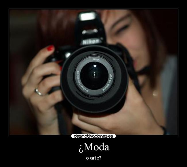 ¿Moda - o arte?