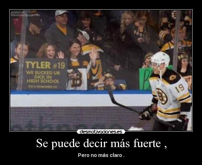 Se puede decir más fuerte , - Pero no más claro .