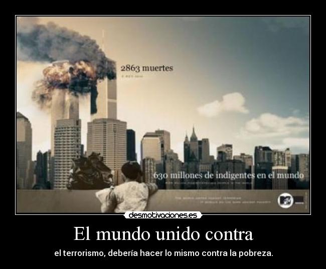 El mundo unido contra -