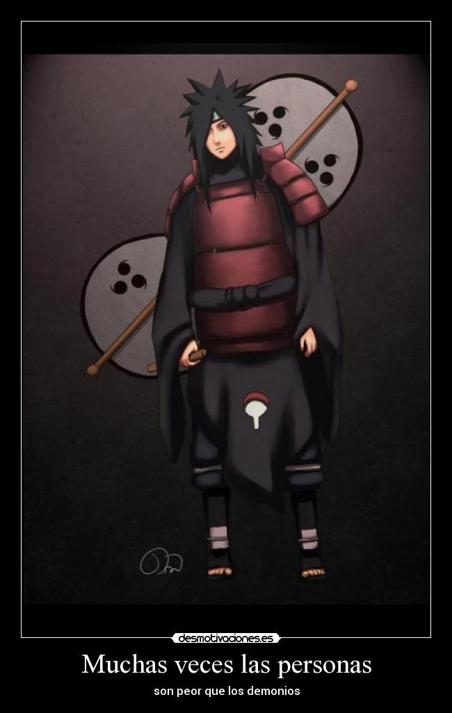 Muchas veces las personas - son peor que los demonios