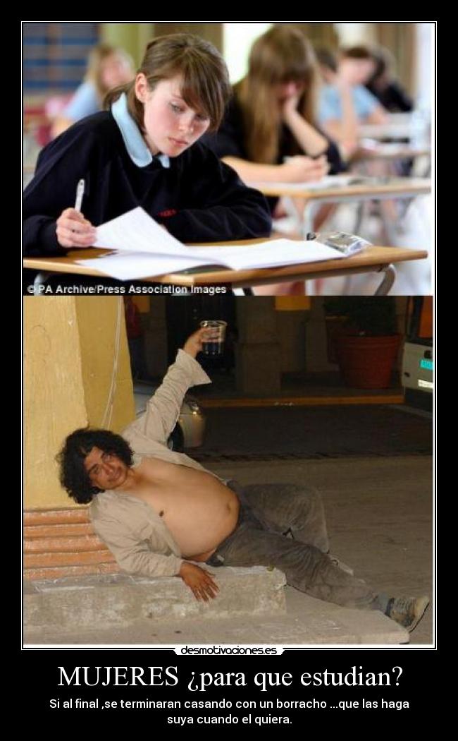 MUJERES ¿para que estudian? - 