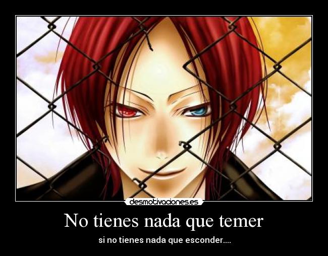 carteles anime katekyo hitman reborn mukuro rokudo nigastu desmotivaciones