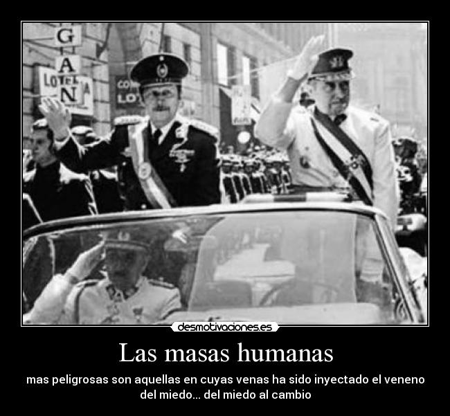Las masas humanas -