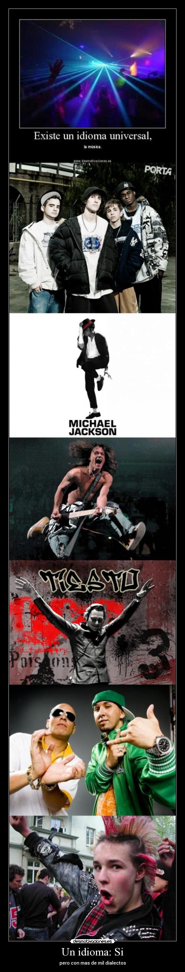 Un idioma: Si - pero con mas de mil dialectos