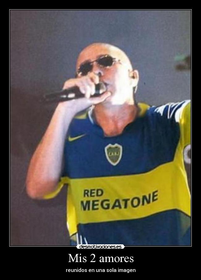 Mis 2 amores - reunidos en una sola imagen