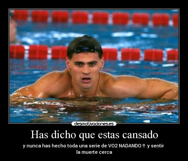 carteles natacion desmotivaciones