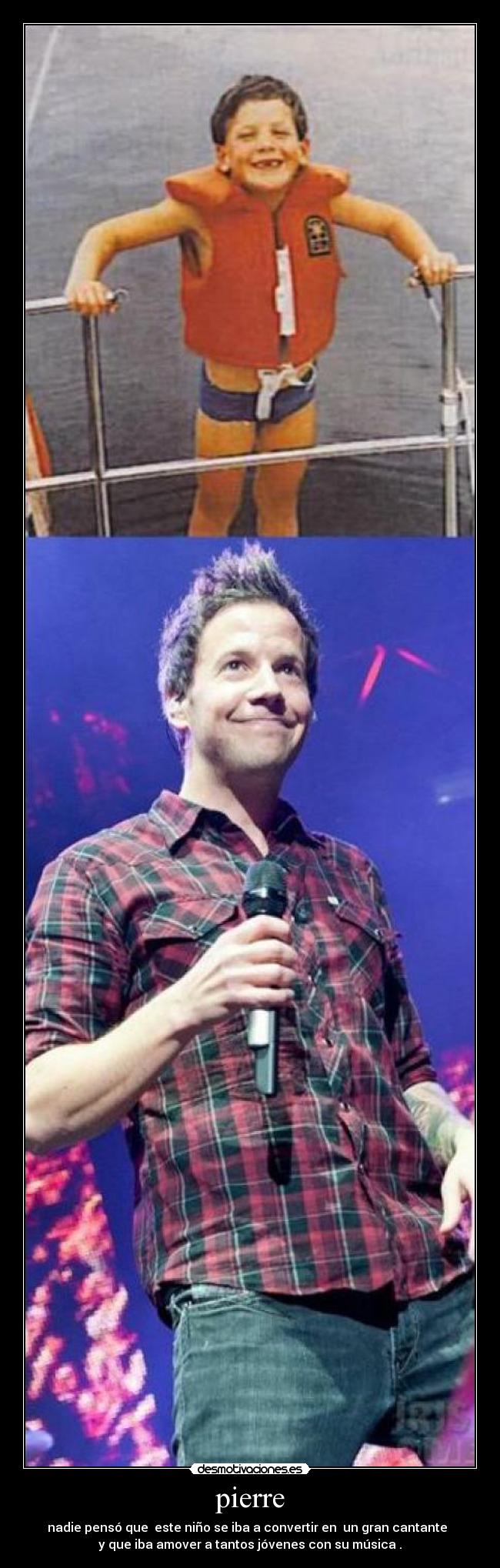 carteles pierre cantante simple plan desmotivaciones
