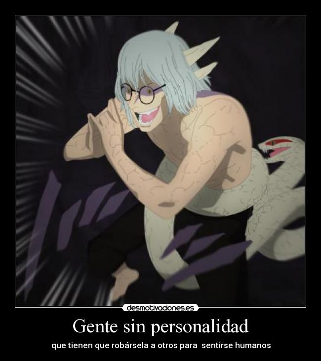 Gente sin personalidad - 